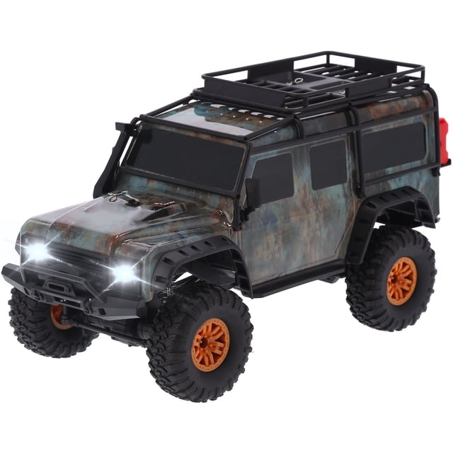 1/10 RC 4WD Climbing Crawler with 2.4G Remote Control, Powerful Brushed Motor, for Kids