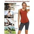 thumbnail image 5 of As Rose Rich Workout Tops for Women Racerback Yoga Tank Tops, S, 5 of 9