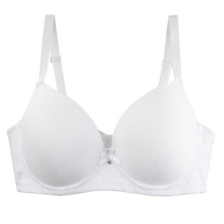 Women Push Up Bra Full Coverage Bralettes Plus Size Brassiere Front Closure Minimizer Bra New Comfortable No Underwire Front Button Close Intimate Apparel