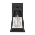thumbnail image 5 of Worldwide Lighting  11 in. Edisto 1-Light Painted Outdoor Wall Sconce Lamp, Matte Black, 5 of 6