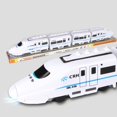 thumbnail image 5 of Juguetes de trenes para niños y niñas, trenes de juguete de plástico, incluidas locomotoras iluminadas, trenes con sonidos y s, os Estilo A Baoblaze Tren de simulación de armonía, 5 of 5