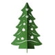 thumbnail image 3 of Pino navideño armable de 1.20 m elaborado en MDF y acabado en color verde., 3 of 7