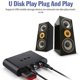 thumbnail image 2 of Bluetooth 5.2 Audio Receiver Nfc USB Flash Drive Rca 3.5mm Aux USB Stereo Music Wireless Adapter, 2 of 5