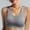 Gray, variant on Bras for Women, Womens Thin Yoga Tank Top Running Fitness Shock Absorbing Back Sports Bra
