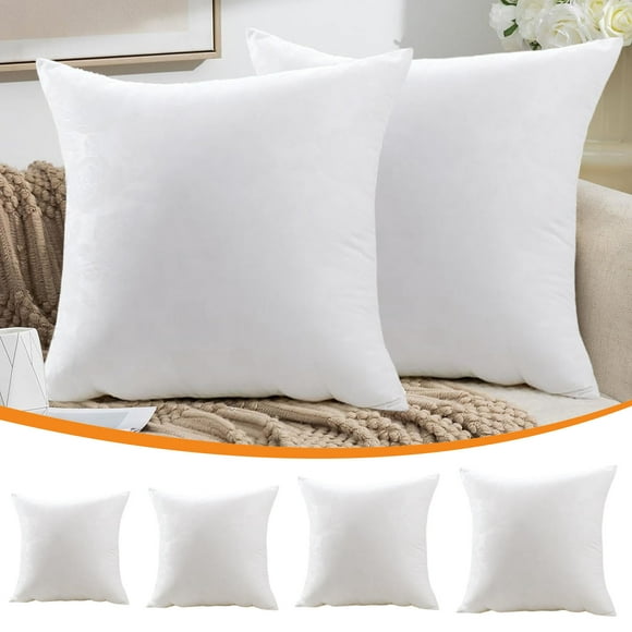 Decorative Pillow Cushion with Floral Bird Print - Sofa & Home Decor Accent Pillow