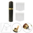 thumbnail image 3 of Embroidery , 24Pcs Premium Large Eye Stitching Sewing for Hand Sewing with a Black_Silver, 3 of 10