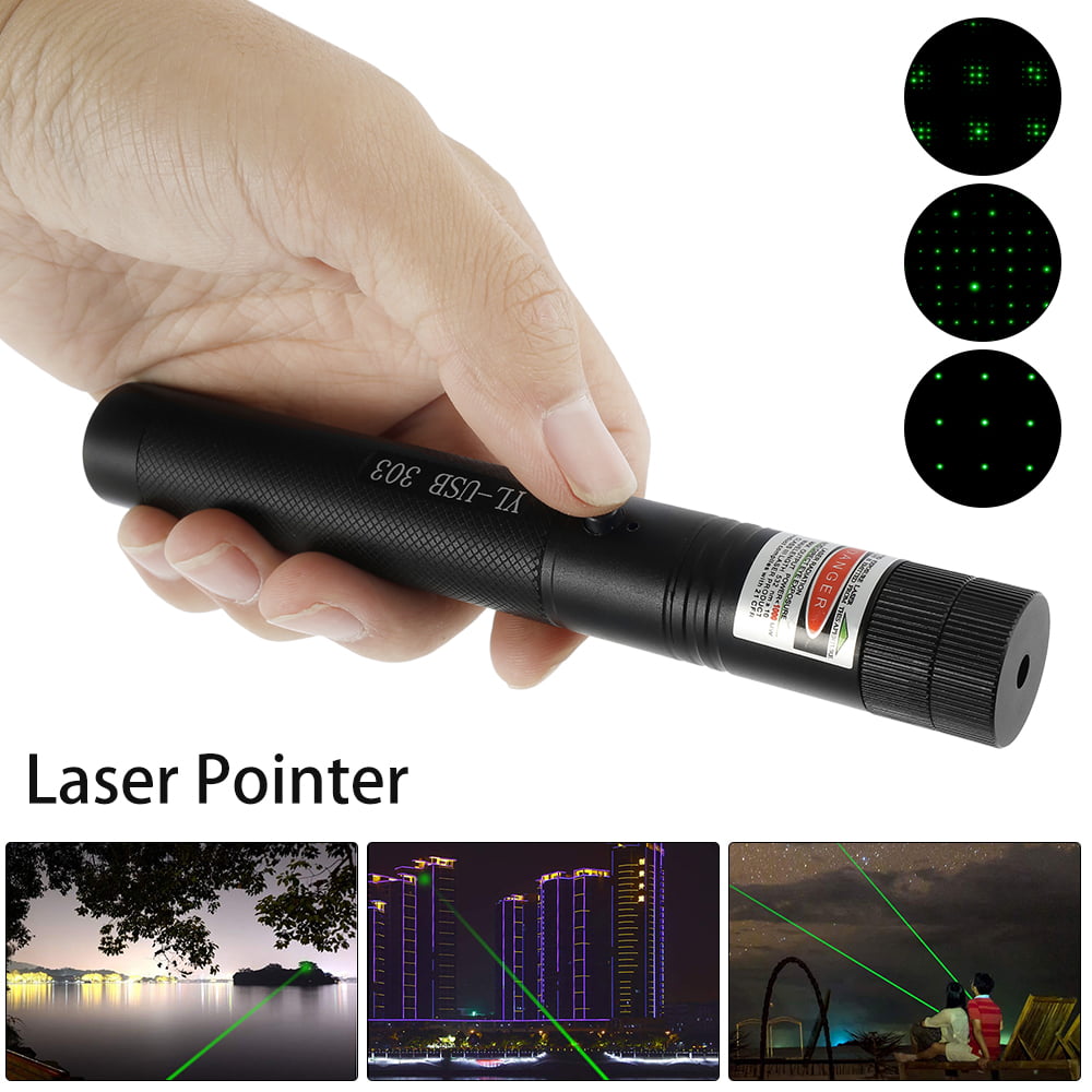 10Miles Laser Pen Pointer Green Light 532NM Lazer Hiking Flashlights Torches WT 