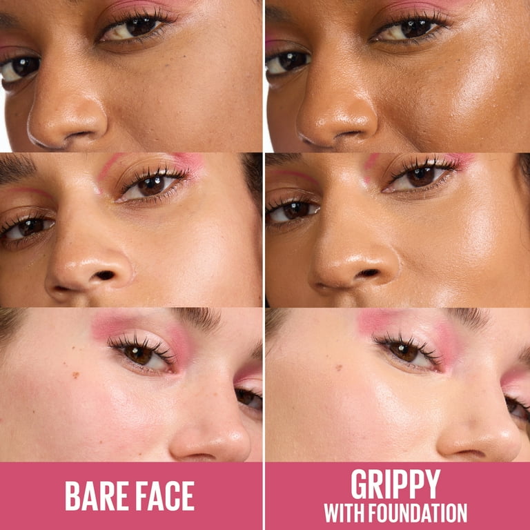 etofía NA Grip Serum Maybelline Water-Based Makeup Grip Primer with 2% Niacinamide, 24H