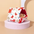 thumbnail image 4 of Mosey Cozy Winter Warm Cotton Nest Semi-enclosed Design Provides Comfortable Resting Space Cartoon Pattern Hamster Nest, 4 of 8