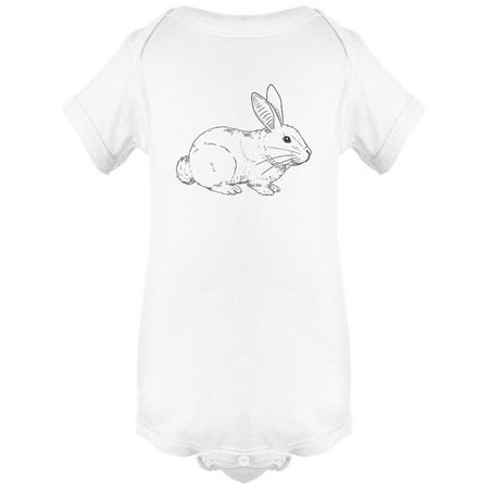 

Sketch Rabbit Bunny Hand Drawn Bodysuit Infant -Image by Shutterstock 24 Months