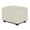 Thunder, variant on Evolur Holland Upholstered Ottoman, Modern Design In Harbor