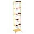 thumbnail image 2 of 4 Tier Champagne Wall Stand, Wine Glass Holder Rack for Wedding and Party, 2 of 8