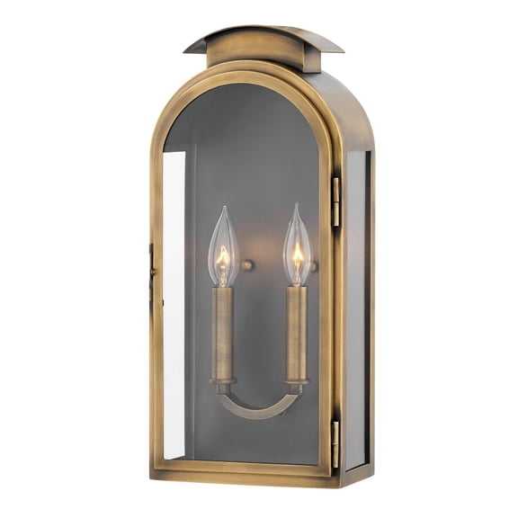 Hinkley Lighting - Two Light Wall Mount - Rowley - Two Light Outdoor Medium Wall