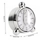 thumbnail image 2 of Temporizador de cocina Temporizador mecánico Temporizador de cocina Reloj despertador preciso para cocina, salón, peluquería y belleza, 2 of 5