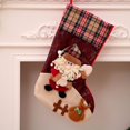 thumbnail image 4 of Saco de calcetín de Nad Regalo de Nad Decoración de Sunnimix  Medias de Navidad, 4 of 8