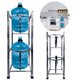 thumbnail image 1 of Dispensador De Agua Portagarrafones Doble Cromado Metalico, 1 of 5