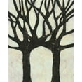 thumbnail image 2 of Davis, Andrea 20x24 Black Ornate Wood Framed with Double Matting Museum Art Print Titled - Batik Arbor II, 2 of 4
