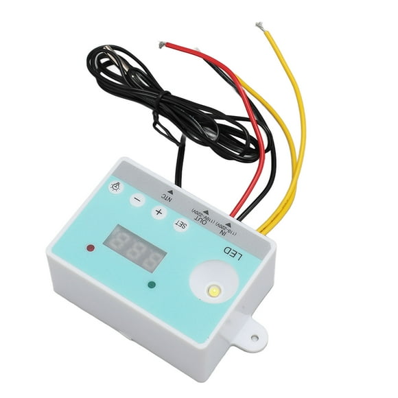 Incubator Controller Thermostat, Digital Display AC 110V-220V Intelligent Incubator Thermostat Precise Control for Duck Eggs