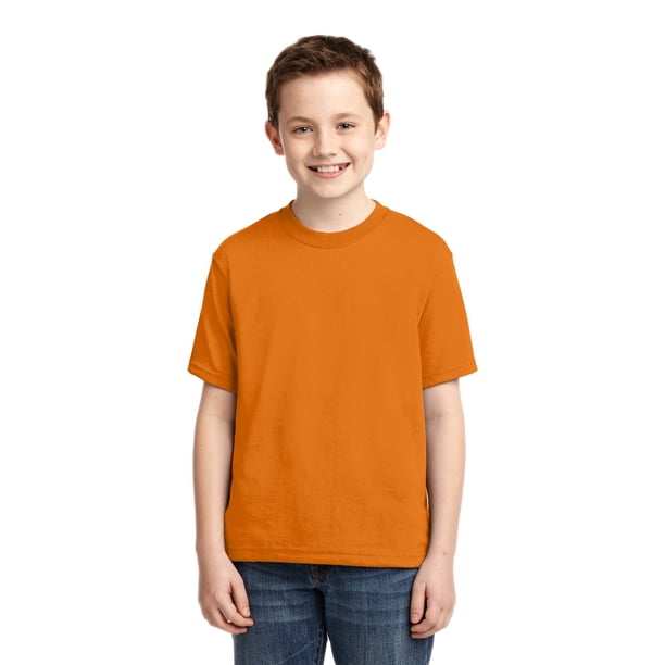 JERZEES® - Playera de algodón/poliéster Dri-Power® 50/50 para jóvenes. 29B Jerzees 29B
