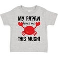 thumbnail image 3 of Inktastic My Papaw Loves Me Gift Boys or Girls Toddler T-Shirt, 3 of 5