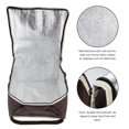 thumbnail image 2 of LEEYNEER Sac Sacs Aliments Isolé Thermique Fourre-Tout d'Épicerie Chaud Transporteur Refroidisseur Froid Magasinage Réutilisable Isolation Rangement, 2 of 8