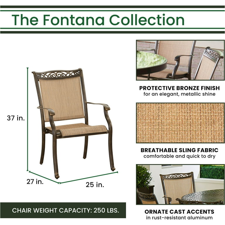 Hanover fontana 9 piece sale