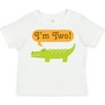 thumbnail image 3 of Inktastic I'm Two Alligator 2nd Birthday Boys or Girls Toddler T-Shirt, 3 of 5