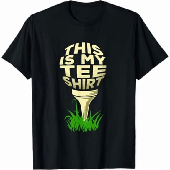 100% Cotton funny vintage This Is My - Golfing Lover Golf Player Golfer T-Shirt A85 Golf Gift T-Shirt For Men and Women