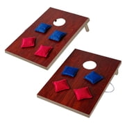 ChicYu Cornhole Game Boards Bean Bag Toss Set Portable Outdoor Indoor Interactive Throwing Game for Backyard Lawn Patio Family Party Recreation juego lanzamiento bolsas tablero cornhole