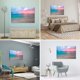thumbnail image 3 of Cuadro Decorativo Playa Atardecer Rosa Canvas Revolution  Cuadro 90 x 60 cm, 3 of 5