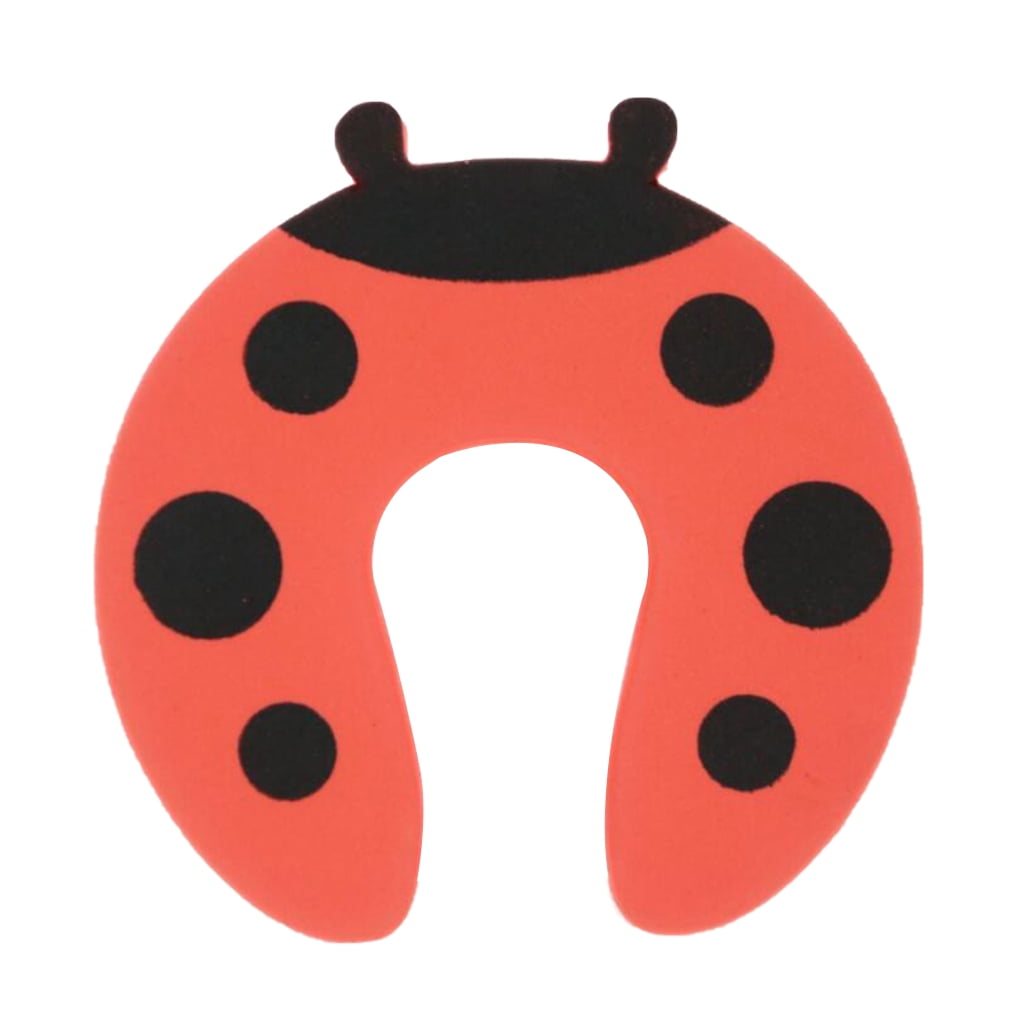 Door Stopper Cartoon EVA Door Safety Clip Gate Security Card Protector Baby Room Guard, Animal 2