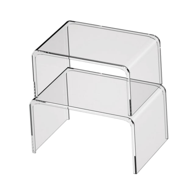 Estante organizador de escritorio, estante de escritorio de oficina, contenedor organizador, 2 uds.