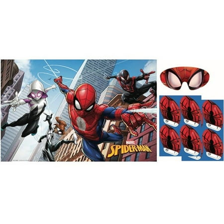 Spider-Man 'Webbed Wonder' Party Game Poster (1ct)
