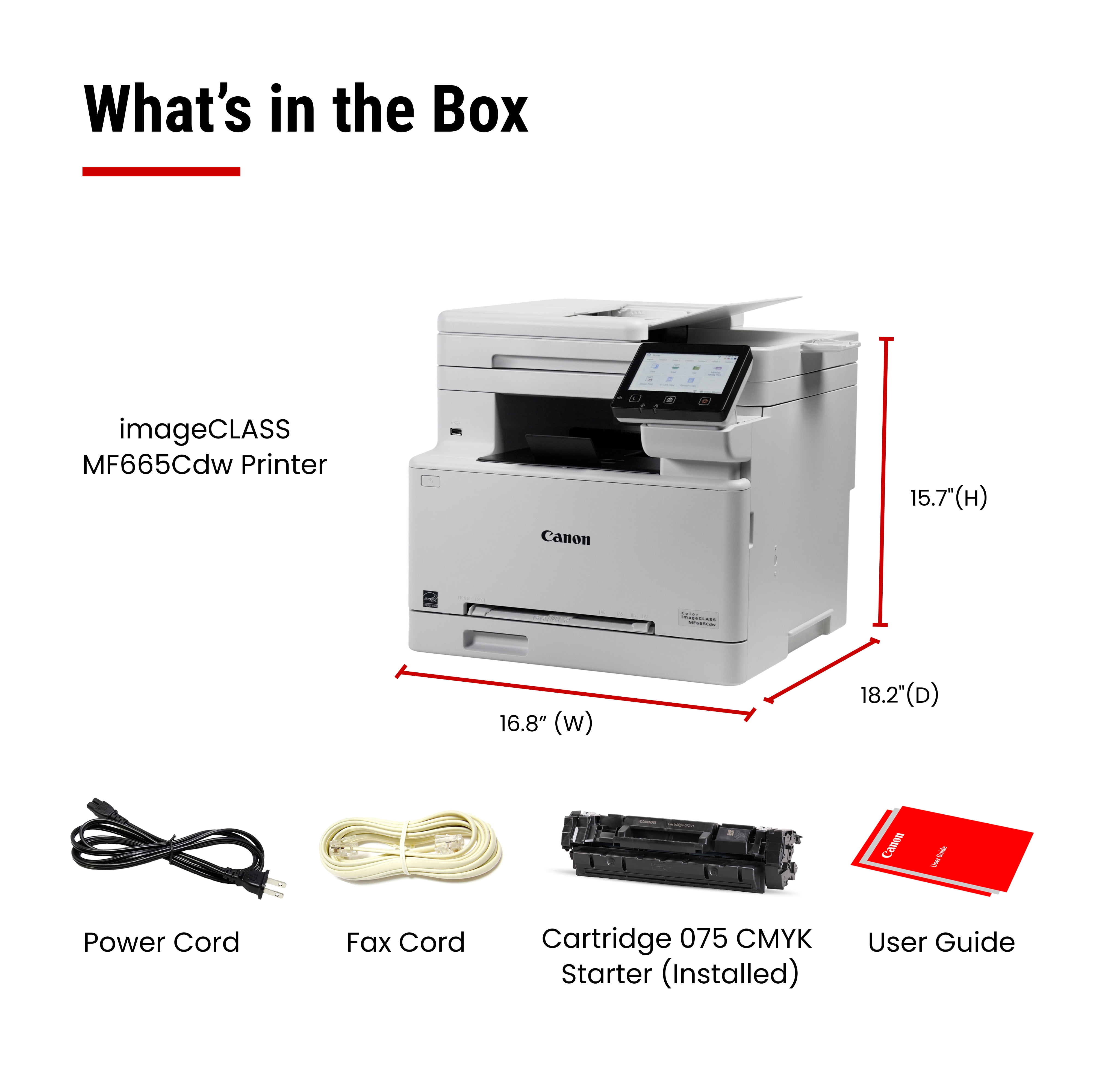 imageCLASS MF665Cdw