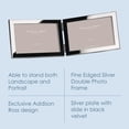 thumbnail image 4 of Addison Ross, Photo Frame, 4x6, Silver Plate 15mm Double, 4 x 6 Inches, 4 of 4