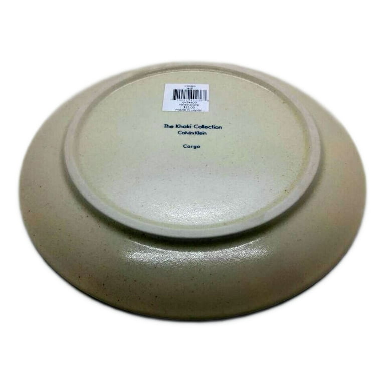 Calvin Klein Set of Four Cargo Leaf Hand Crafted Salad Plates