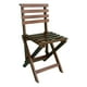 thumbnail image 3 of Silla Plegable De Madera Reforzada Hogare Para Jardin Nogal, 3 of 8