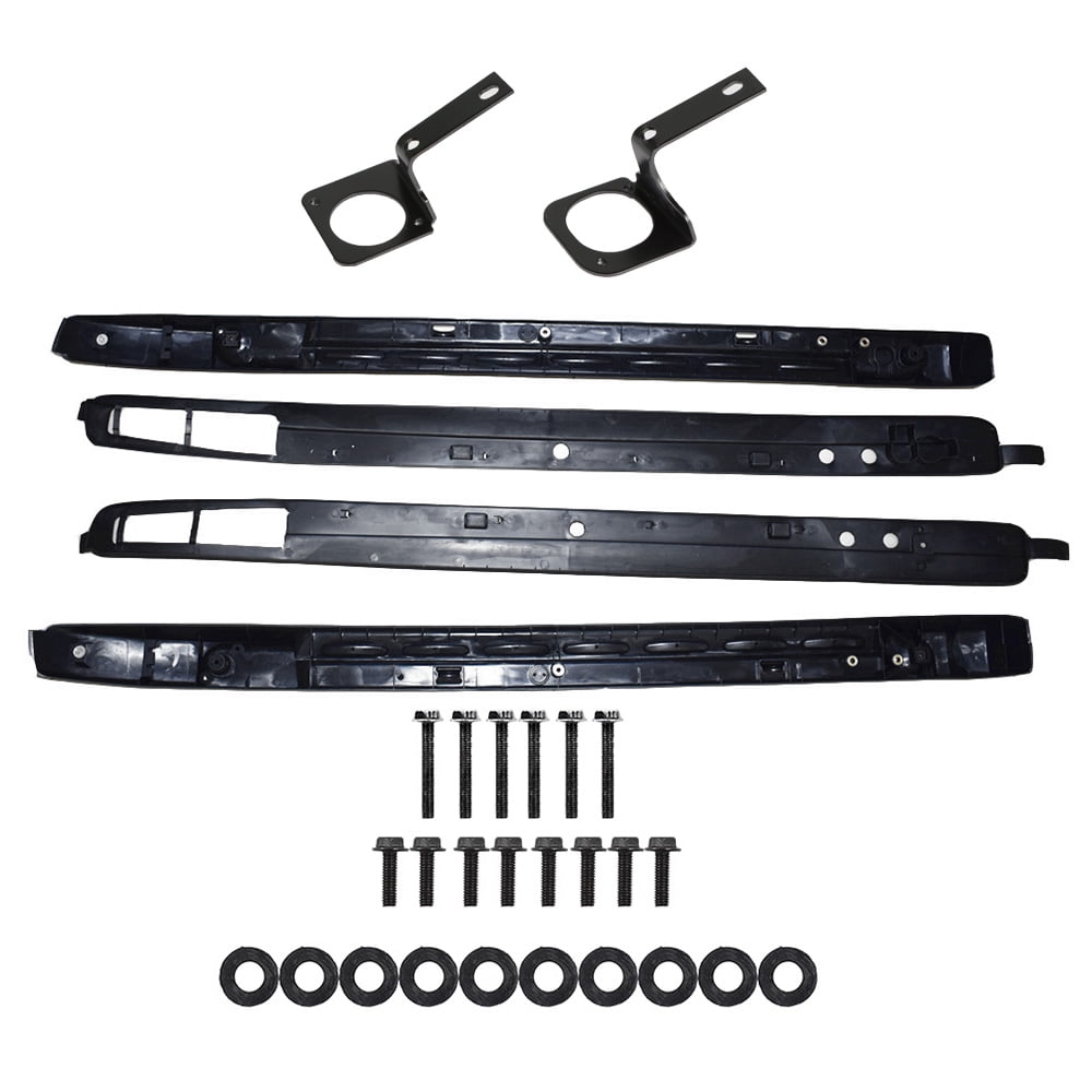LABLT Roof Rack Cross Bars Set Fit for 2005-2018 Toyota Tacoma Double Cab Style Aluminum