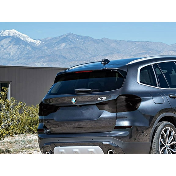 Rvinyl Tail Light Tint Covers Compatible with BMW X3 2015-2017 - Matte Smoke