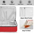 thumbnail image 4 of Iauyy Casserole Carrier for Hot Food Insulated Casserole Travel Carry Bag with Lid Food Warmer Bag for Party/Picnic,Cute Polka Dots, 4 of 7