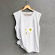 thumbnail image 4 of Camisetas sin mangas para mujer, chaleco fino de verano con estampado de margaritas y girasoles, chaleco sin mangas de manga corta, Jersey holgado informal, camisetas tipo túnica Fridja  qr1929, 4 of 6