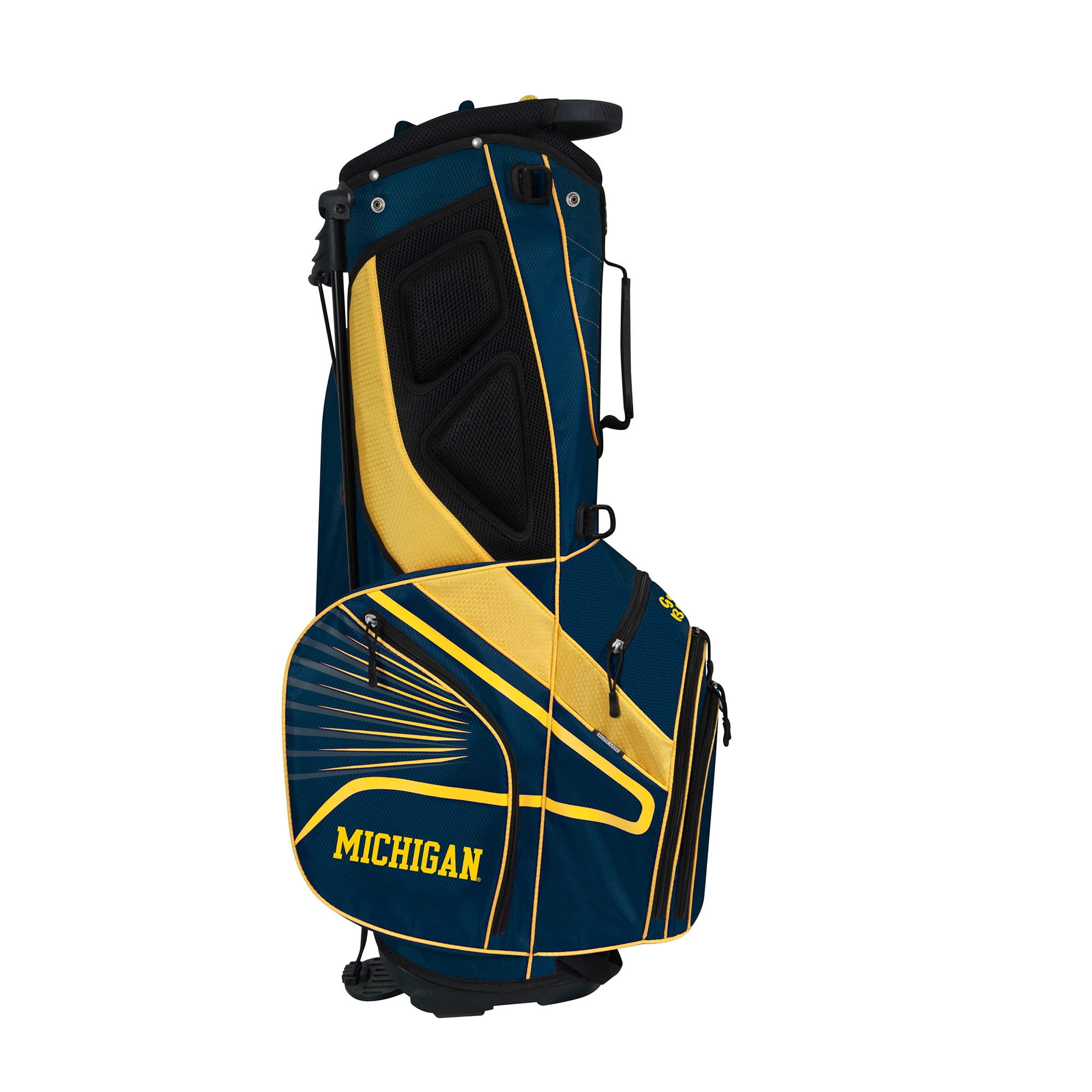NEW Team Effort Golf Caddie Carry Stand Bag - NCAA U of Michigan Wolverines