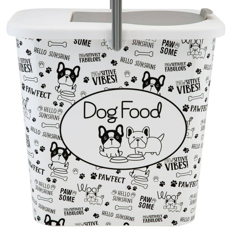 Travel Lunch Container for Dog Custom Doggie Daycare Pupperware Dog Food  Container Available in 4 Colors 