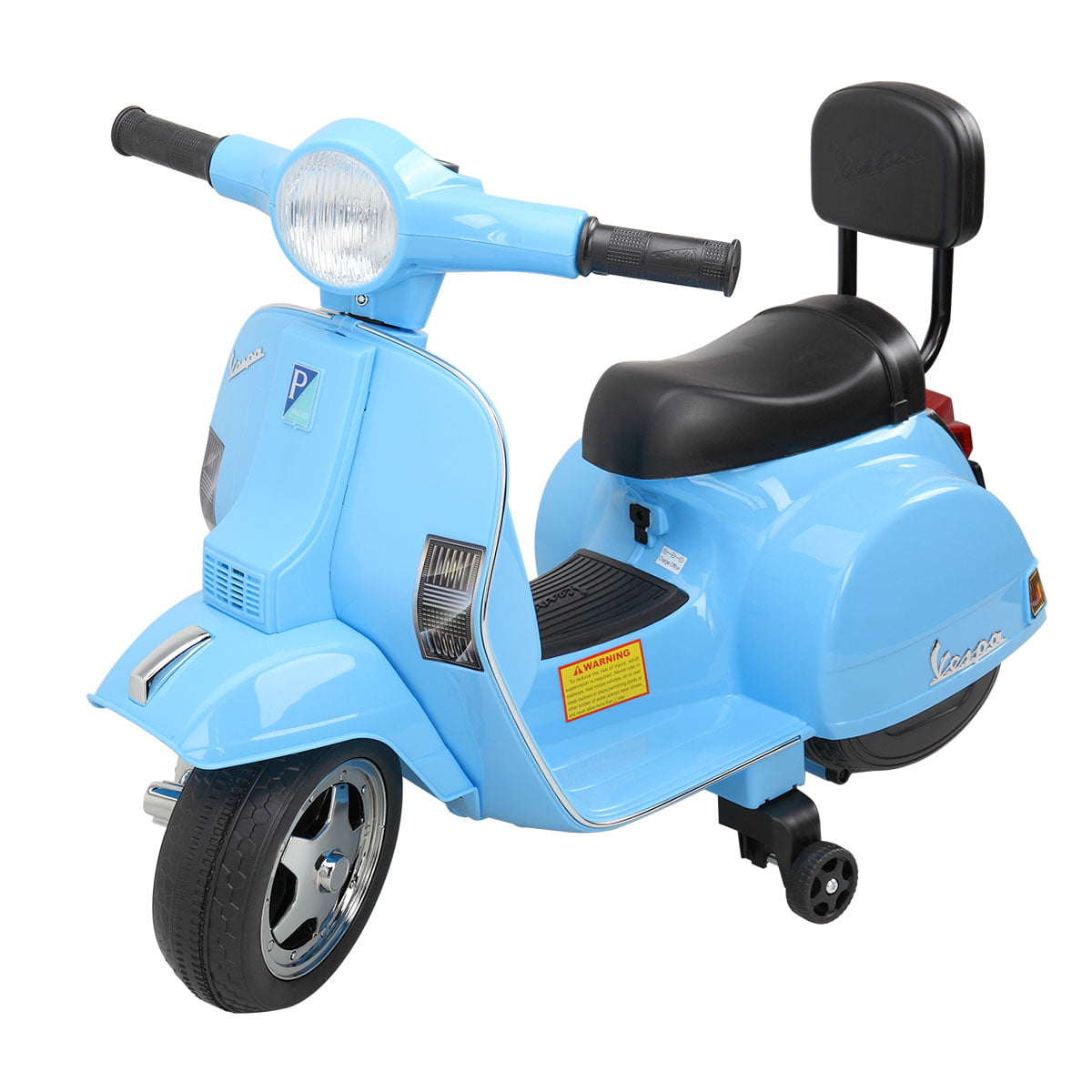 childs electric vespa scooter