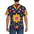 thumbnail image 2 of Rocae Cinco De Mayo Floral for Men's Moisture-Wicking Crew Tee - T-Shirt for Sports, Outdoor Activities, and Casual WearMedium, 2 of 9