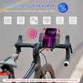 thumbnail image 3 of Liwarace Aluminum Motorcycle Bike Stand Bicycle Holder Mount Handlebar For Cell Phone GPS, 3 of 11