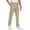 Khaki, variant on Lavenicole Mens Golf Pants Stretch Casual Dress Pants Elastic Waist Button Closure Lightweight with 4 Pockets Black