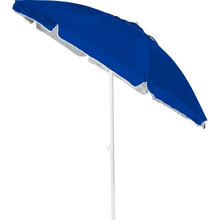 Copa 7 Ft. Poly. W/slvr, Vent & Anchor Pole