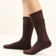 thumbnail image 1 of Calcetines cálidos de color liso para mujer de los años 80 a 90, calcetines de punto apretado y muy largos., 1 of 4