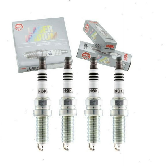 4 pc NGK 95993 Laser Iridium Spark Plugs for Ignition Wire Secondary